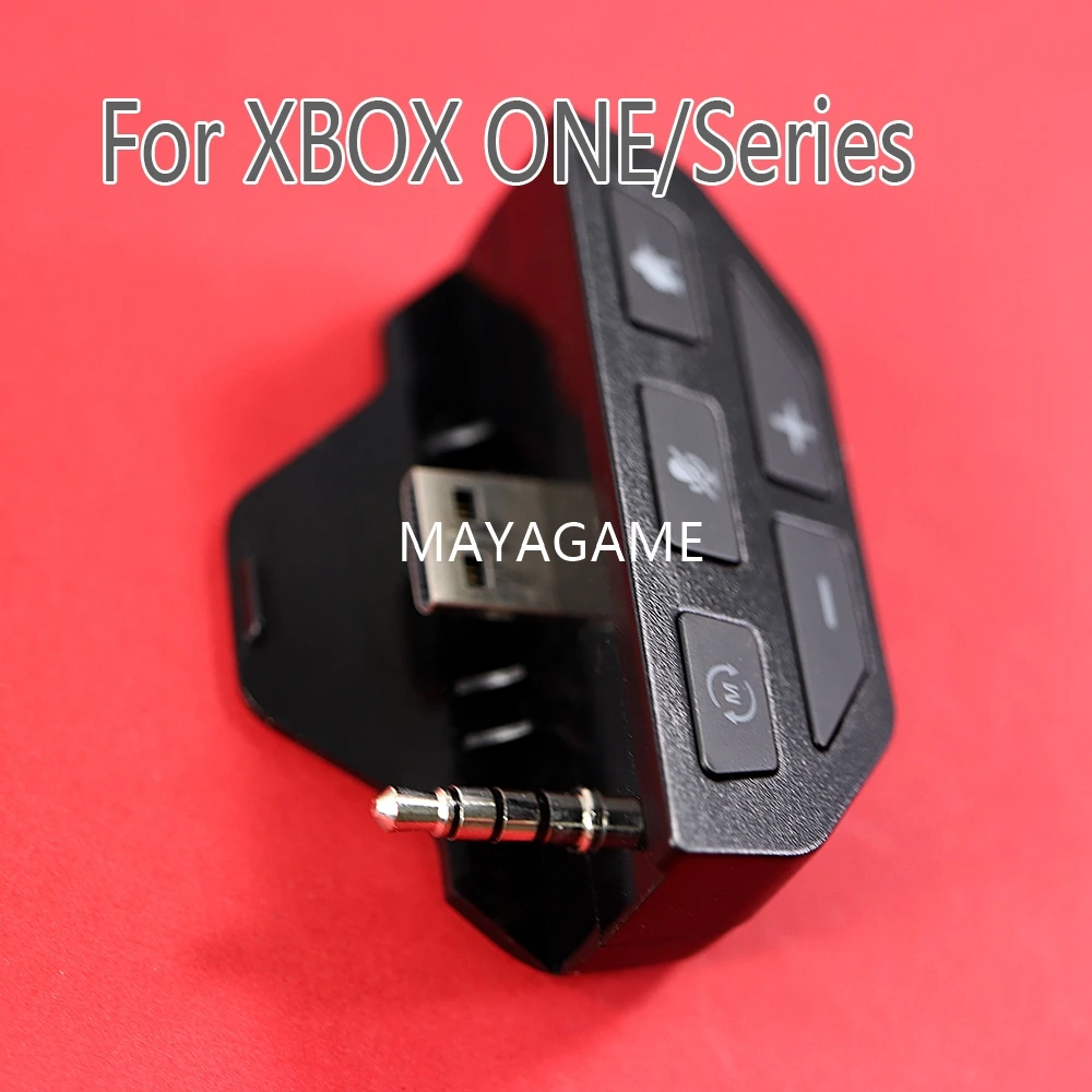 

For Xbox One Controller With 3.5mm Headset Adapter Earphone Socket For Xbox Series X/S Headphone Converter Sound Enhancer