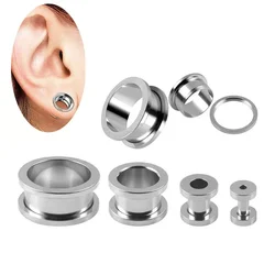 ASTM F136 Titanium PIERC Ear Gauges Flesh Plug Tunnel Flared Ear Plugs Helix Ear Stretchers Expander Piercing Jewelry 3mm-25mm