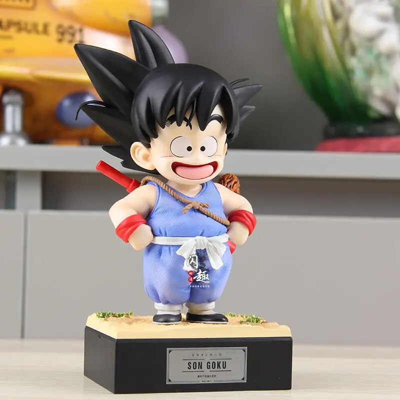 

Original Dragon Ball Infinite Childhood Series Statue Brother's Childhood Goku Figurine Anime Model Gift