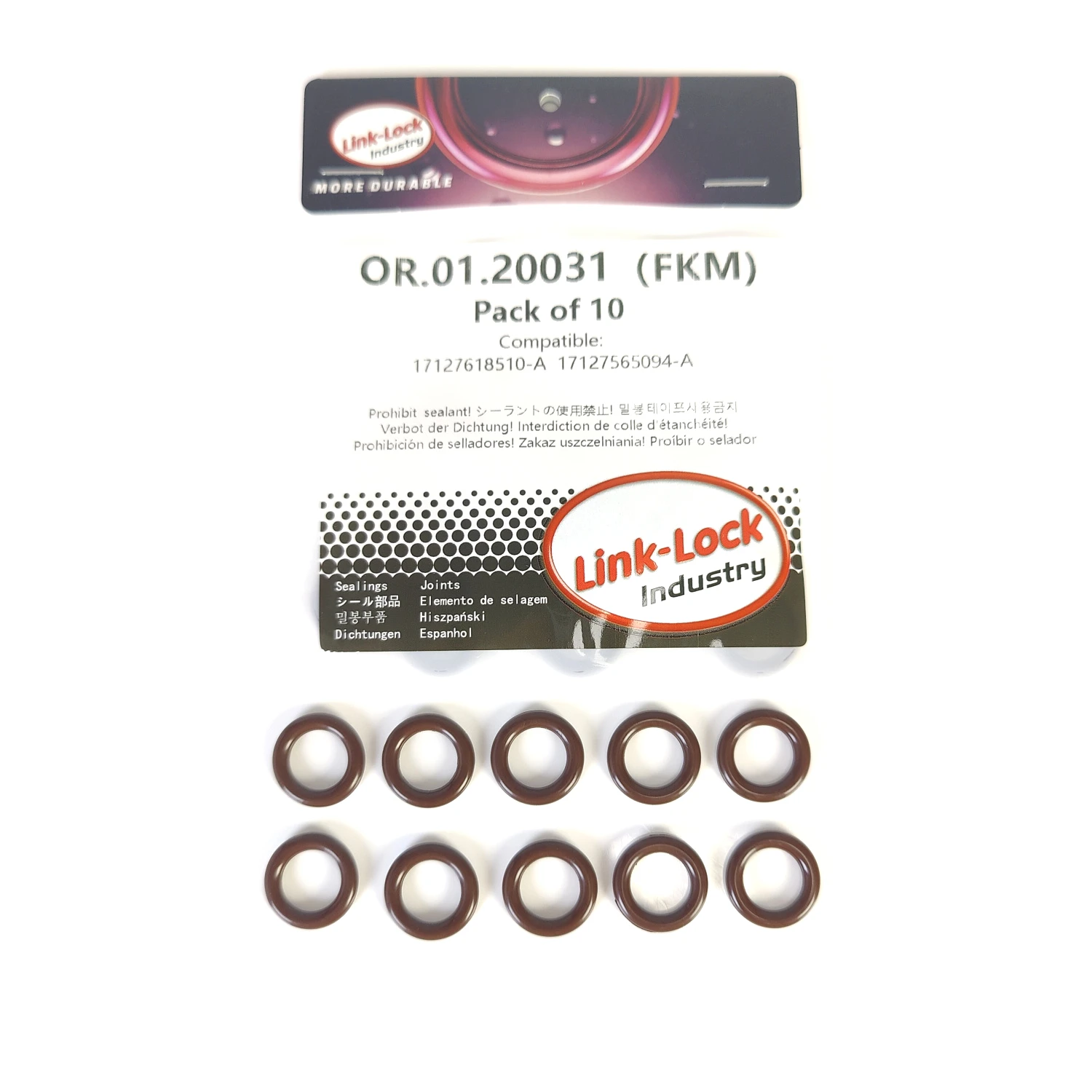 10PCS Fkm Viton OR.…