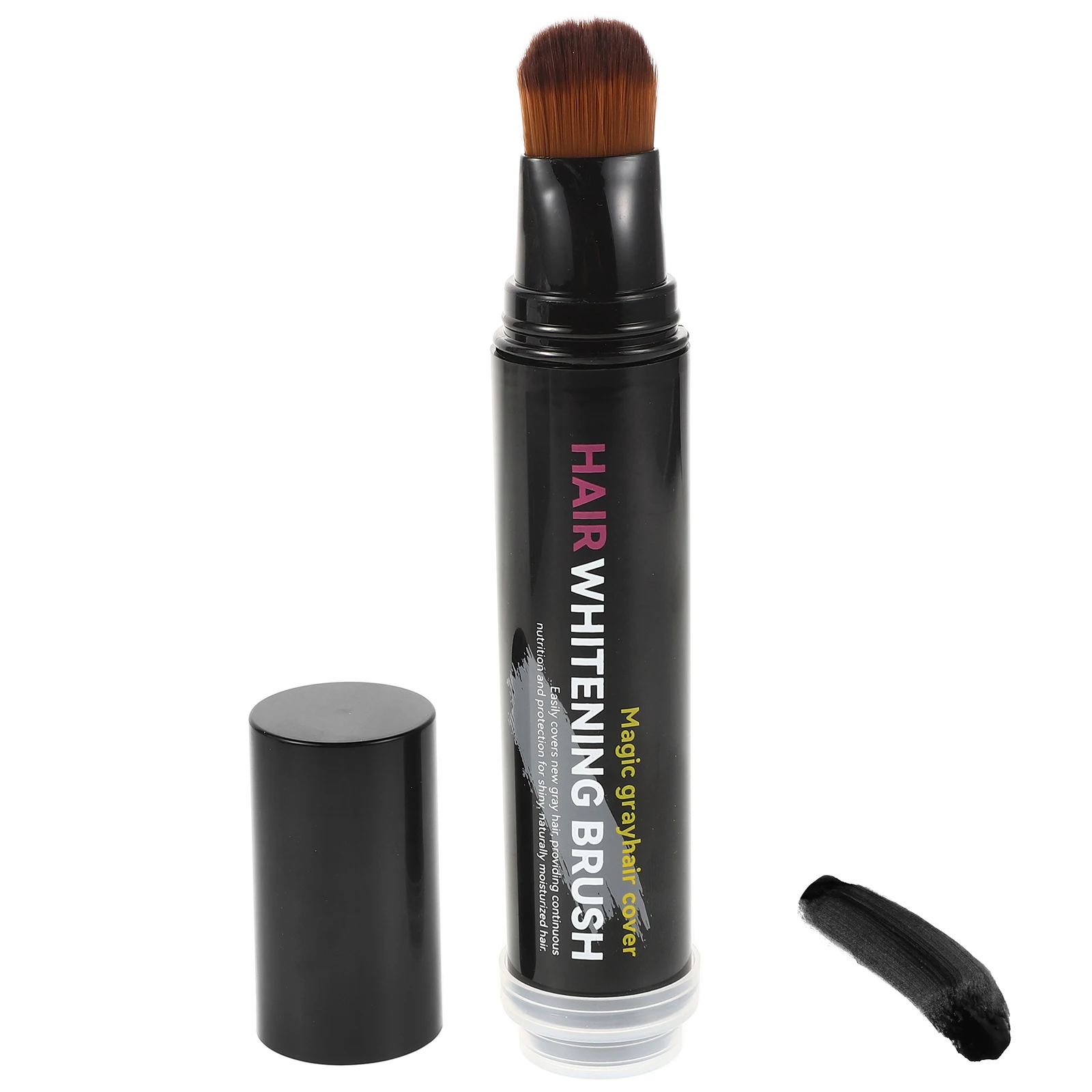 

Color Stick Root Cover Cream Touch Plastic Sticks Gray Hair Dye Pen Beard Dye Pen Cover Up Brush Root Concealer Hairline Powder