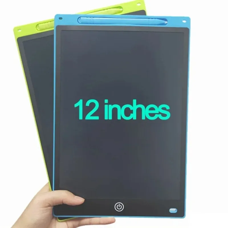 Tableta de escritura LCD de 10/12/pulgadas, tablero de dibujo, cuaderno de bocetos de grafiti para niños, pizarra de escritura a mano, tablero de dibujo mágico, juguete para regalo para niños