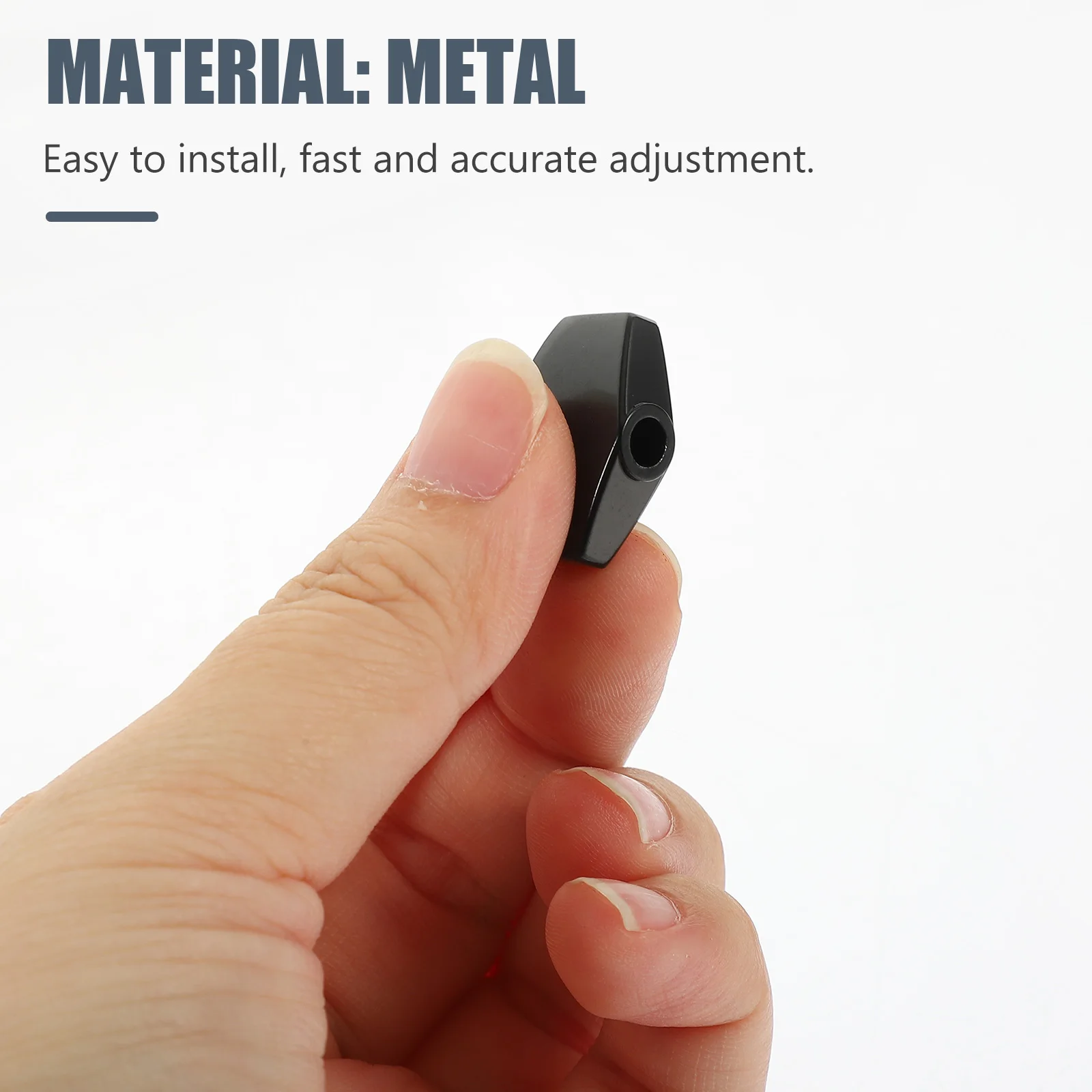 

6 Sets Guitar Tuning Knobs Heads Durable Pins Electric Guitar Parts Accessories Replacement Pegs Locking Tool