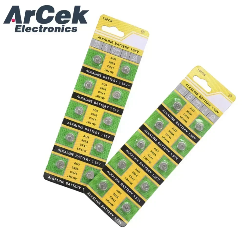 10PCS LR41 Lithium …