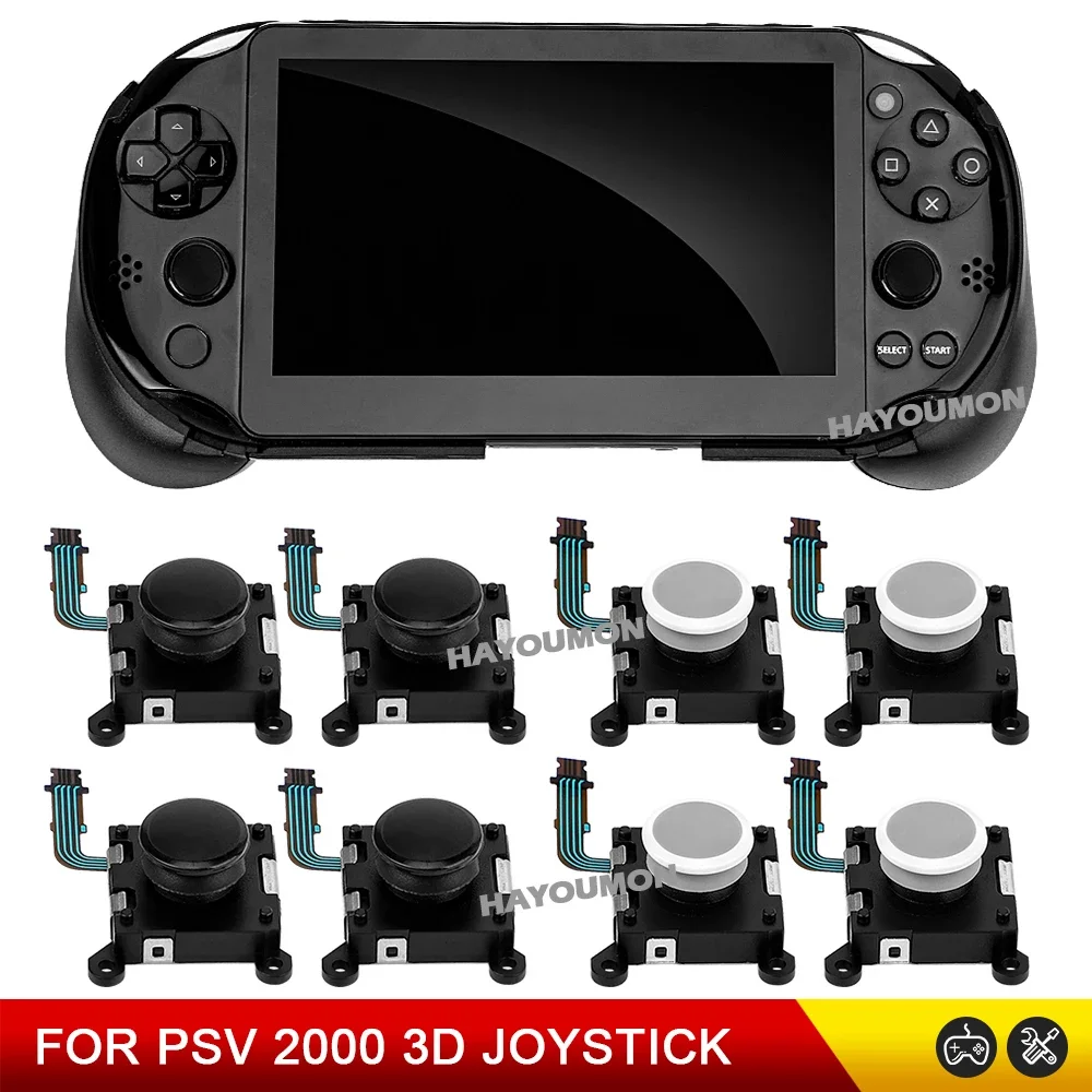 For PSV PSVita 2000 3D Left Right Analog Joystick Joy Stick Control Pad Stick Button For Psv2000 Console Video Games Accessory