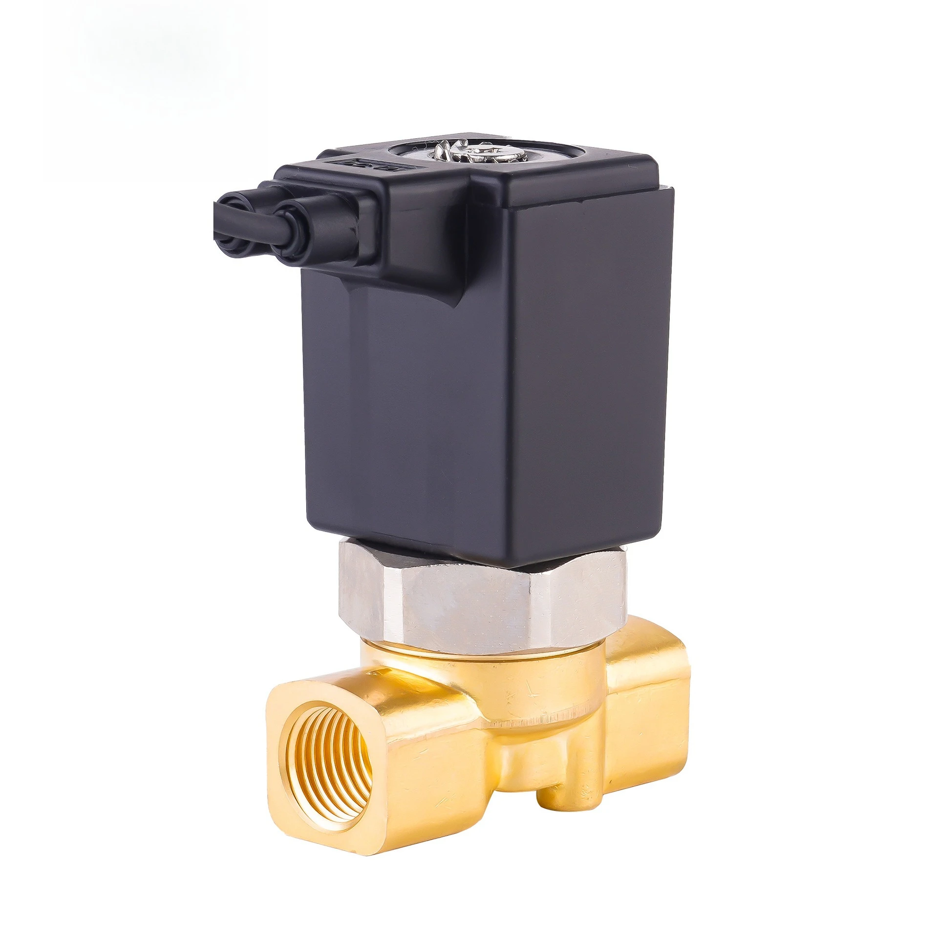 High Sealing Silent Valve YCJY21 Brass Solenoid Valve Direct Acting Normally Closed with Long Service Life
