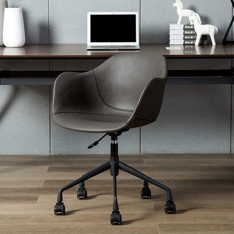 Luxury Playseat Office Chair Throne Vanity Study Ergonomic Modern Office Chair Comfortable Nordic Silla Oficina Salon Furniture