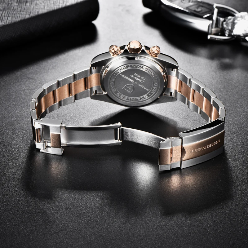 Gold 1644 PAGANI DESIGN 2026 New Men\'s Watches Top Brand Luxury Mens Quartz Wrist Watch Men Watch Men Chronograph Waterproof