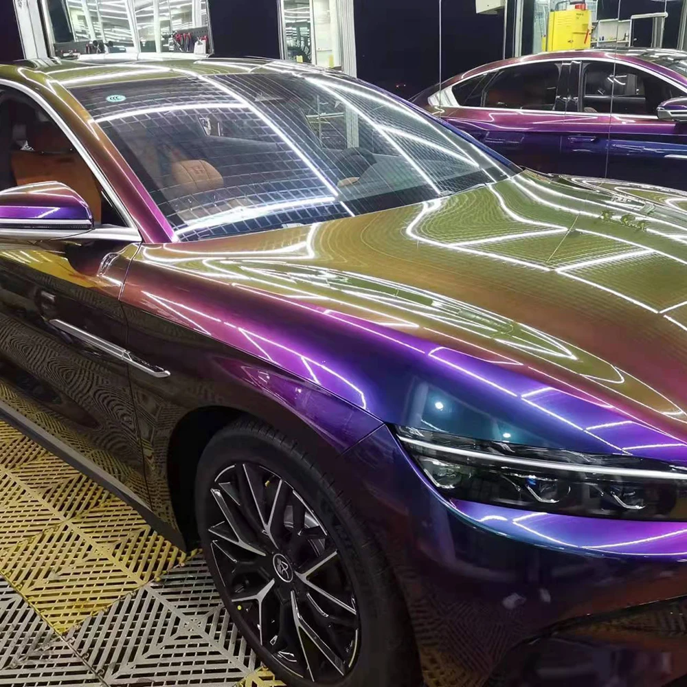 Car Wrap Auto Vinyl Premium PET Removable Easy to Install Stretchable Bubble-Free Paint Protection