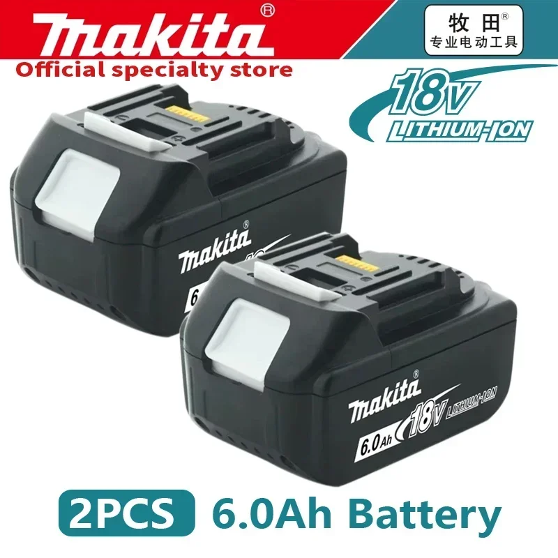 

Makita Latest Upgraded BL1860 Rechargeable Battery 18 V 6.0A Lithium for Makita 18V Battery BL1840 BL1850 BL1830 BL1860B LXT 400