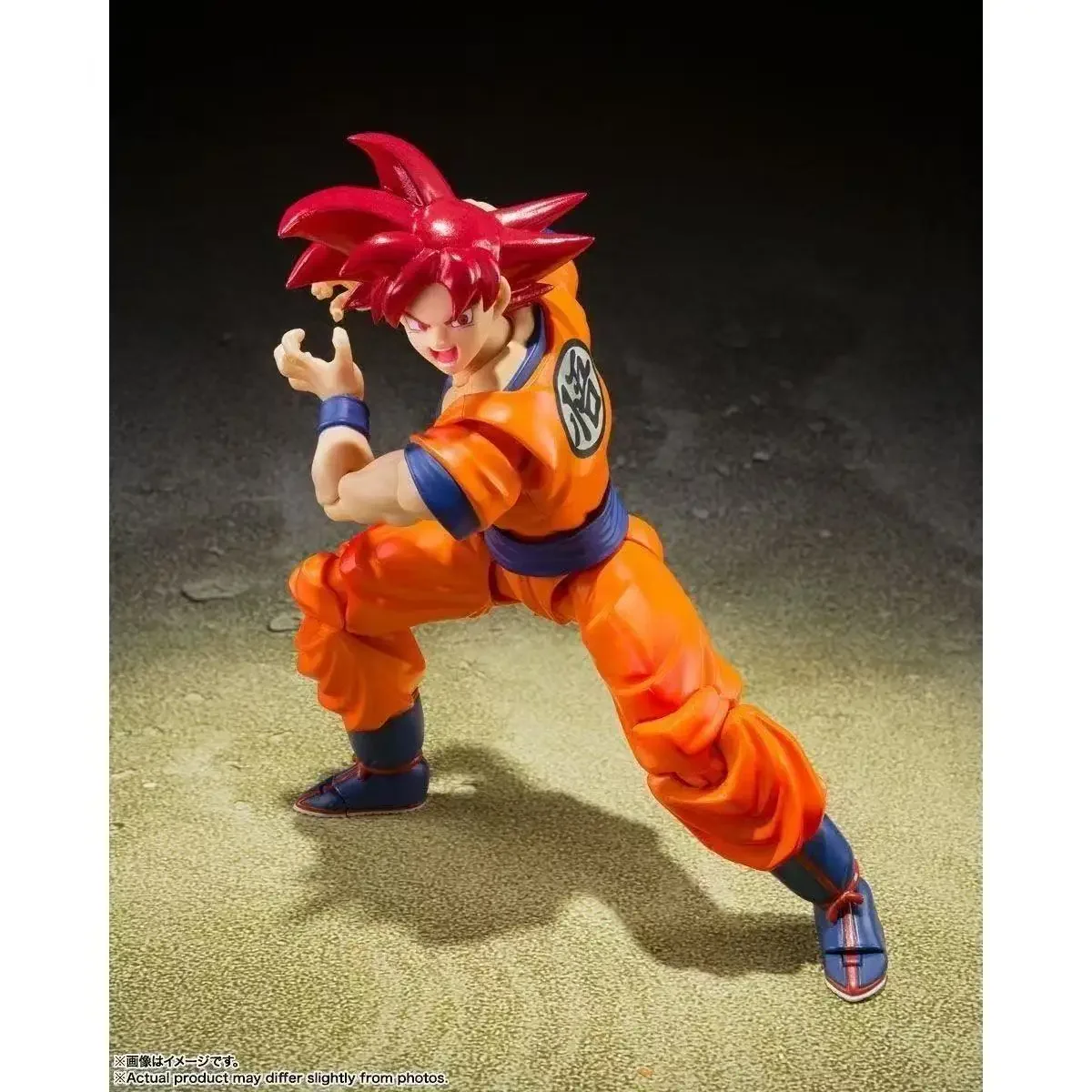 

Точечные товары Bandai SHF Dragon Ball Super Monkey King Super Saiyan God Red Hair Correct Heart Dragon Ball Z