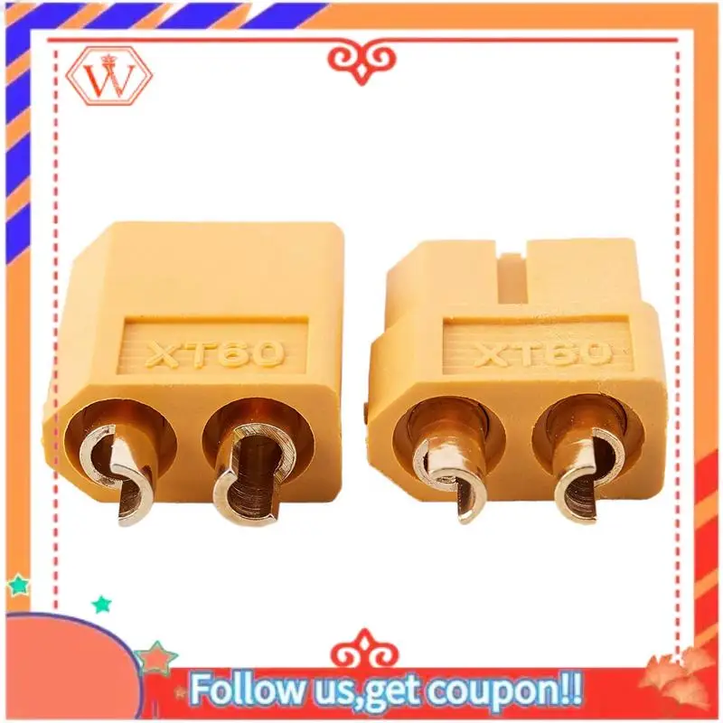 

Durable 15 Pairs RC XT60 Male & Female PAIR Battery Connector + Heat Shrink