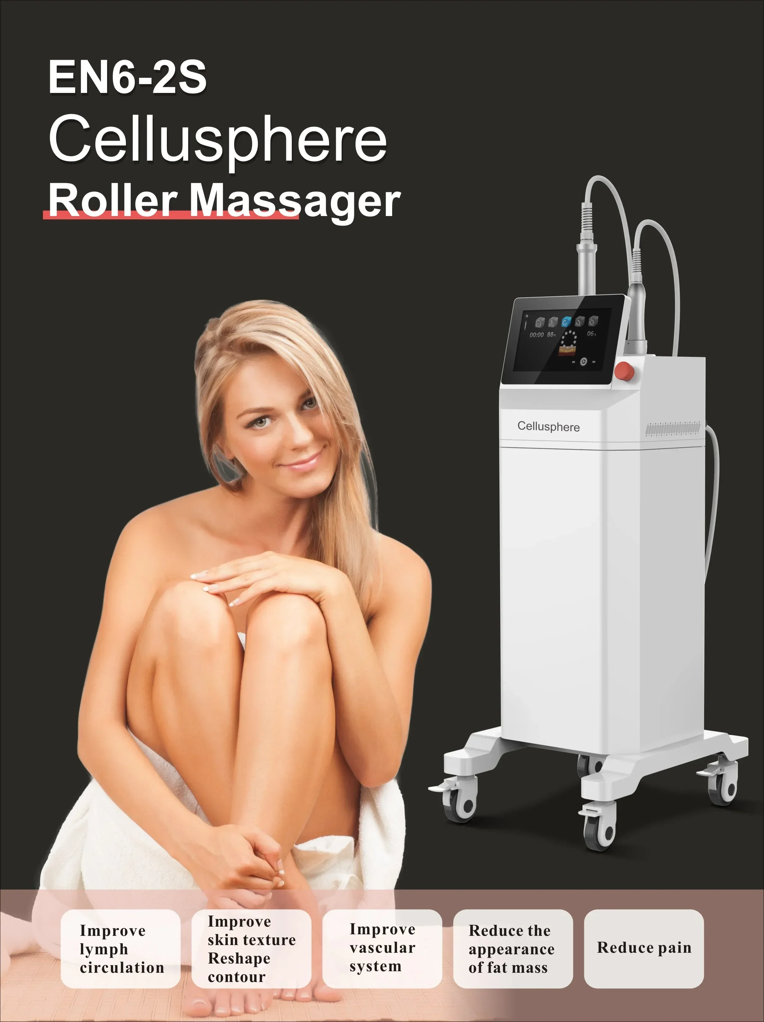 Factory Inner Roller Ball Machine Reduce Cellulite Roller Machine Cellulite Roller Massage MachineHOT SALES
