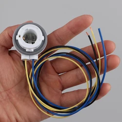 1Pcs Car Brake Light Base 1157 Bulb Socket Ceramics Lamp Holder Connector Accessories