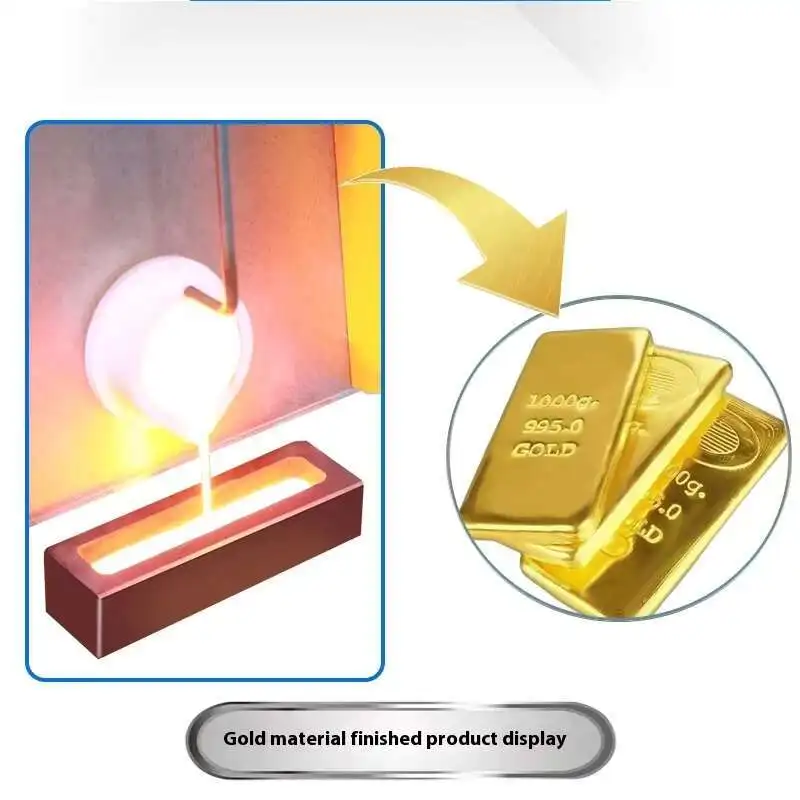 Pouring Integrated 2600 ℃ High Temperature Melting Equipment, One Machine Dual-Use Water Electricity Separation Induction