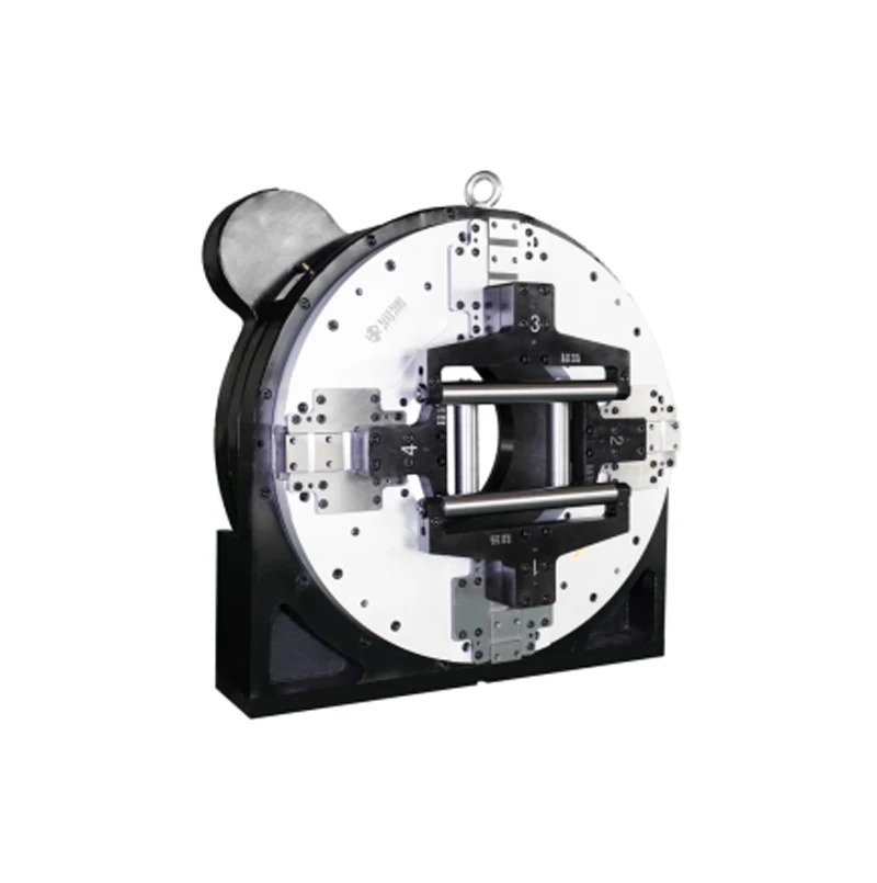chuck RY350 front chuck for cutting machine, which can clamp round, square, rectangular and oval tubes with low nois