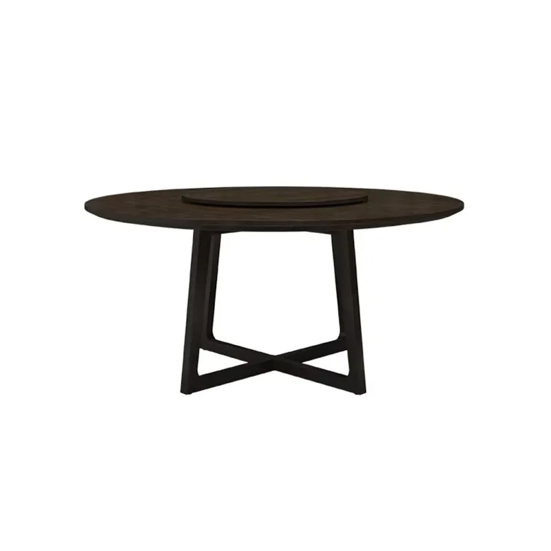 Manufacture Wood Dining Table Modern Custom Round Dining  Table