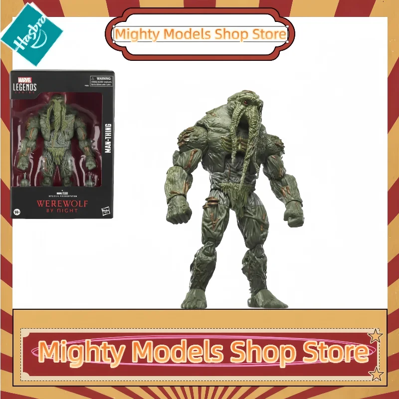 original-hasbro-marvel-legends-series-werewolf-by-night-man-thing-anime-figures-toys-collection-models