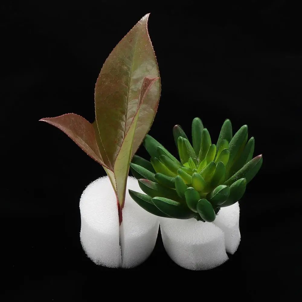 

10/50pcs Hot sell Aquarium Cultivation Nursery Sponge Flower Pots Seed Trays Soilless Hydroponic