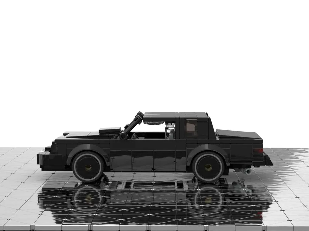 

Строительный блок, модель автомобиля 297, детали City Speed Champion, черный классический гоночный автомобиль, игрушка для мальчиков, Рождественский подарок