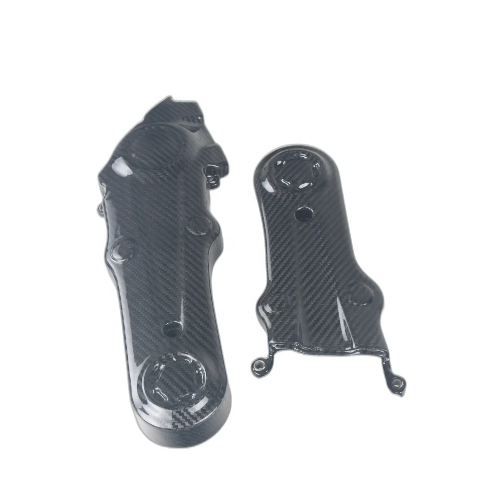 

STLFCarbon Fiber Motorcycle Part Body Parts Cam Belt Cover for Ducati Hypermotard Monster 1100 Evo