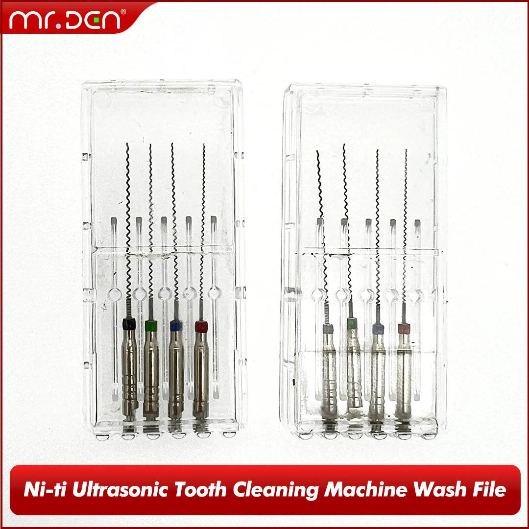 

Stainless Steel Helical Root Canal File for Dental Use File Driver Medication Injection Needle Compatible with Low-Speed