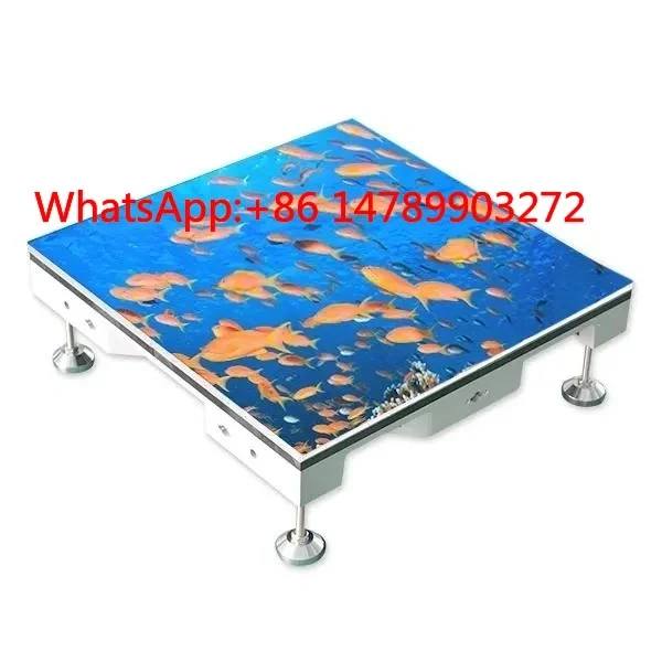 High Resolution Indoor Waterproof P2.976 Full Color Floor Tile Mall LED Display Screen