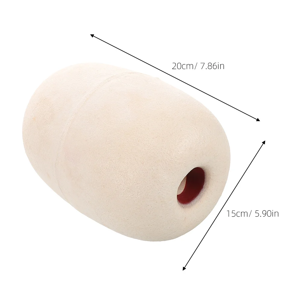 Kit palla galleggiante per yacht da 2 pezzi: galleggianti in corda marina in PVC ad alta galleggiabilità per kayak pesca barca dock piscina boa d'acqua durevole per