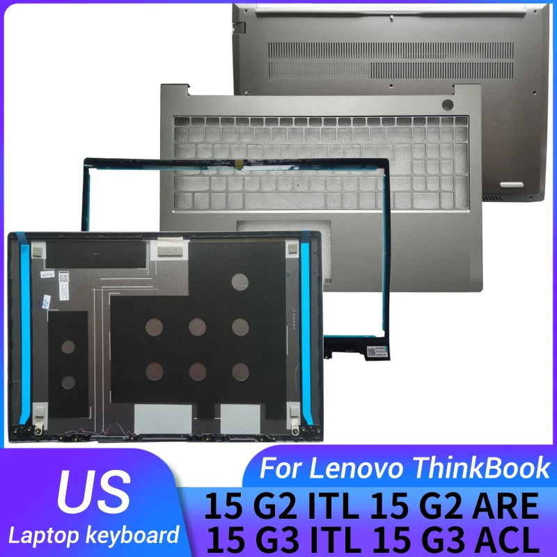 

Новинка для Lenovo ThinkBook 15 G2 ITL 15 G2 ARE 15 G3 ACL 15 G3 ITL ЖК-чехол для ноутбука/передняя рамка/Упор для рук верхняя/Нижняя крышка