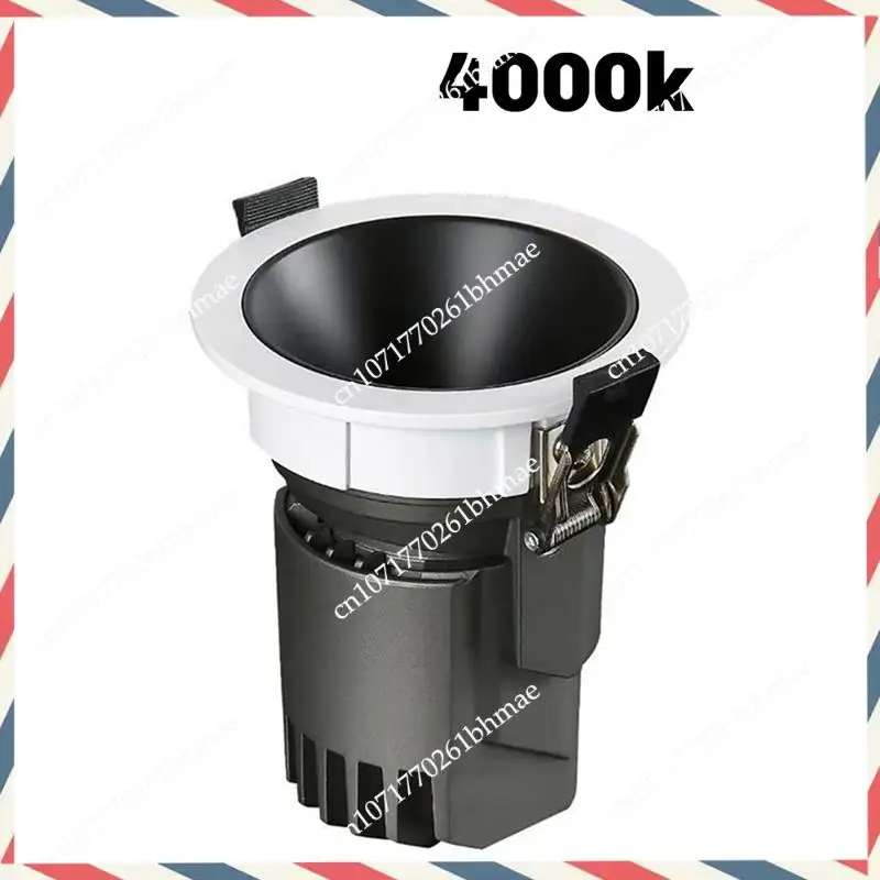 

-A21Z Deep Anti-Glare LED COB Spotlight 25W Dimmable Recessed Downlight Aluminum For Homes Store Lighting 4000K