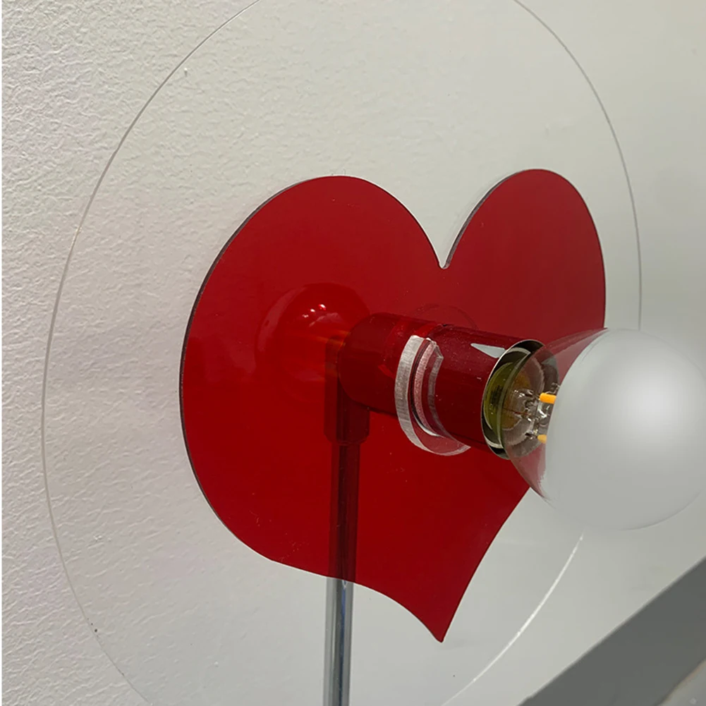 Rotatable Love Heart Projector Lamp Romantic Ambient Lights Projector For Photography Props