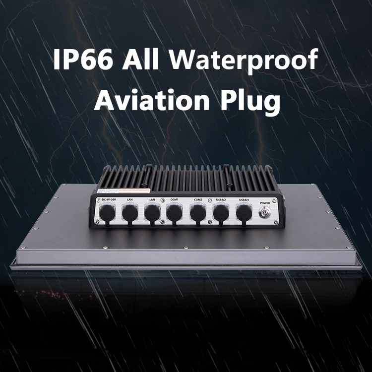 En60945 Fanless Embedded Fully Waterproof Panel Pc for Marine Use