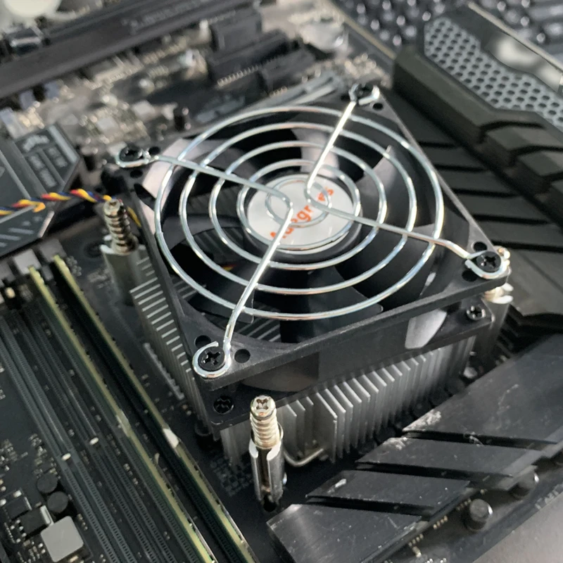 CPU Air Cooler 4PIN PWM Copper Core PC Processors 80MM Cooling Fan for Intel 1150/1151/1155/1156/1700/1200/1366 Ventilador