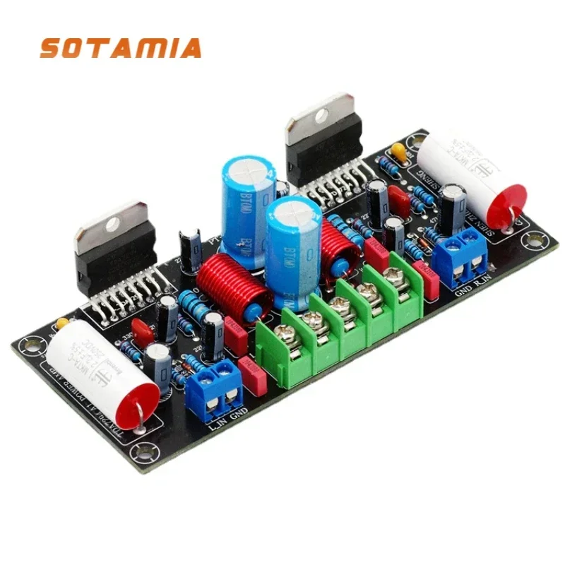 

SOTAMIA TDA7294 Home Amplifier Board 100Wx2 Audio Power Amplifier HIFI Home Theater Sound Speaker Music Two-channel Mini Amp