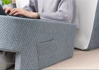 1 Pc Soft Reading Pillow, Arm Rest Lap Desk Pillow for Gaming,Working, Sitting in Floor Sofa,with Removable and Washable Cover 21