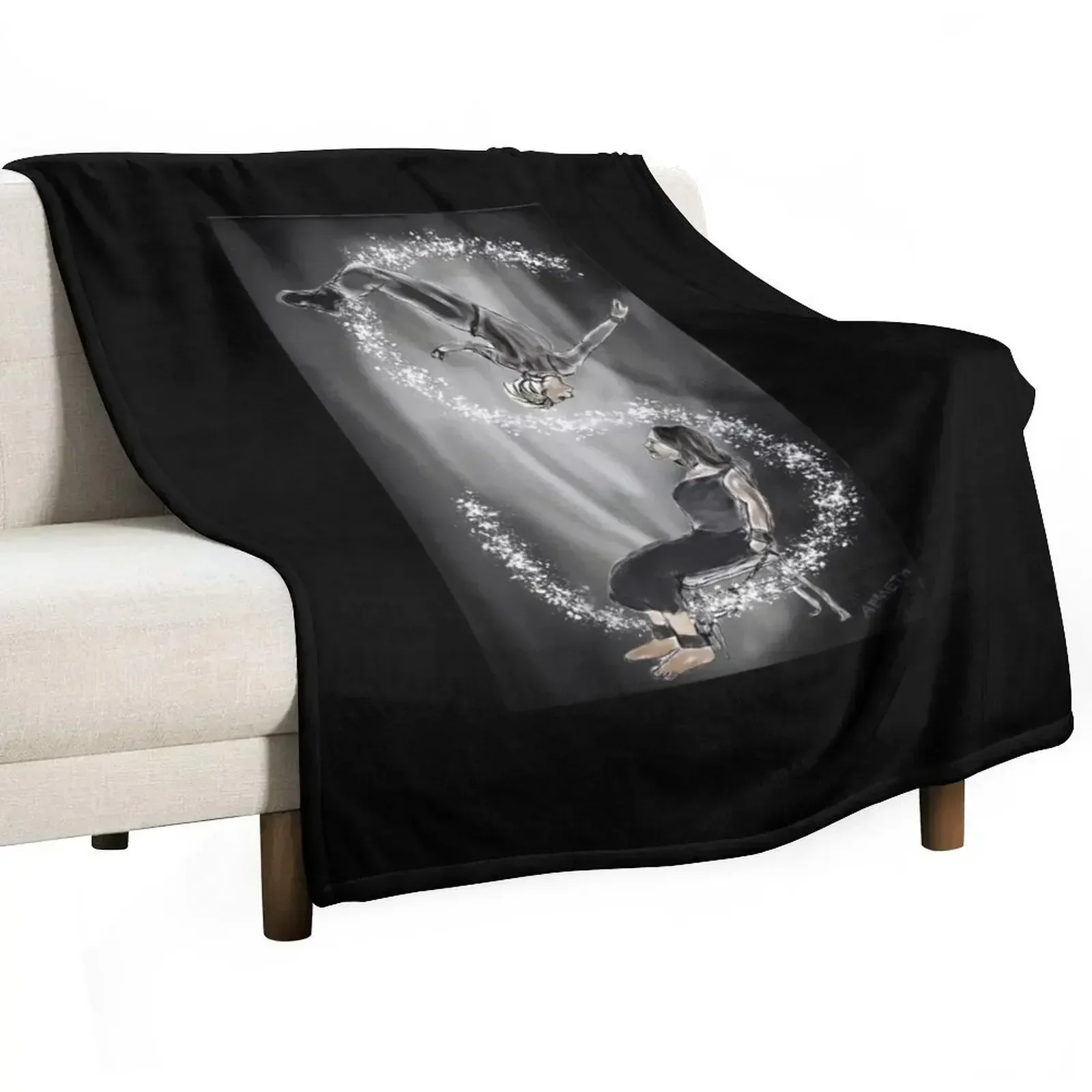 

Aligned Throw Blanket manga Luxury Sofa Extra Large Throw Blankets