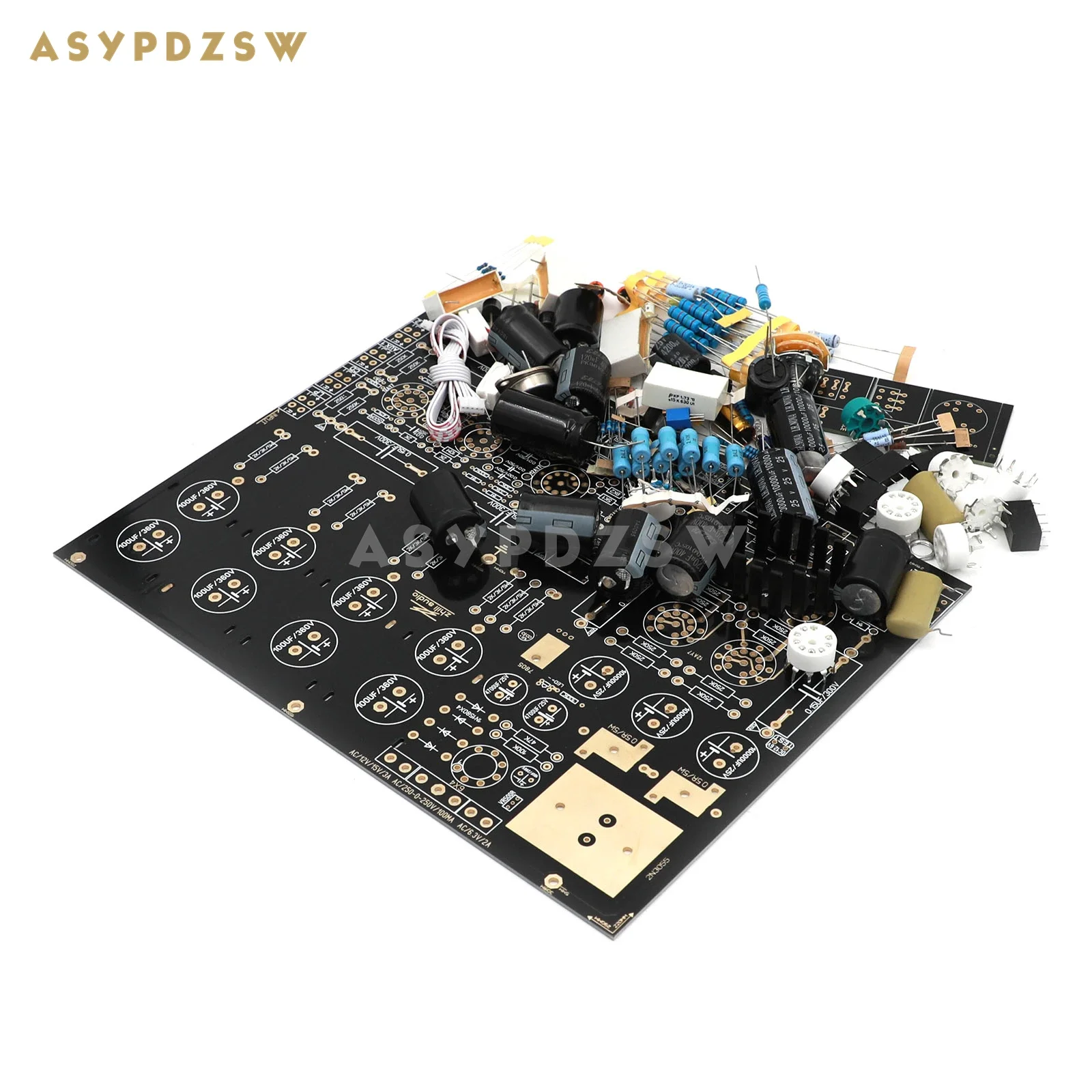 HI-END KSL-M77 أنبوب خط Preamp لتقوم بها بنفسك عدة/قاعدة اللوحة النهائية على دائرة KONDO AUDIONOTE M77 تدعم إدخال MM فونو #5