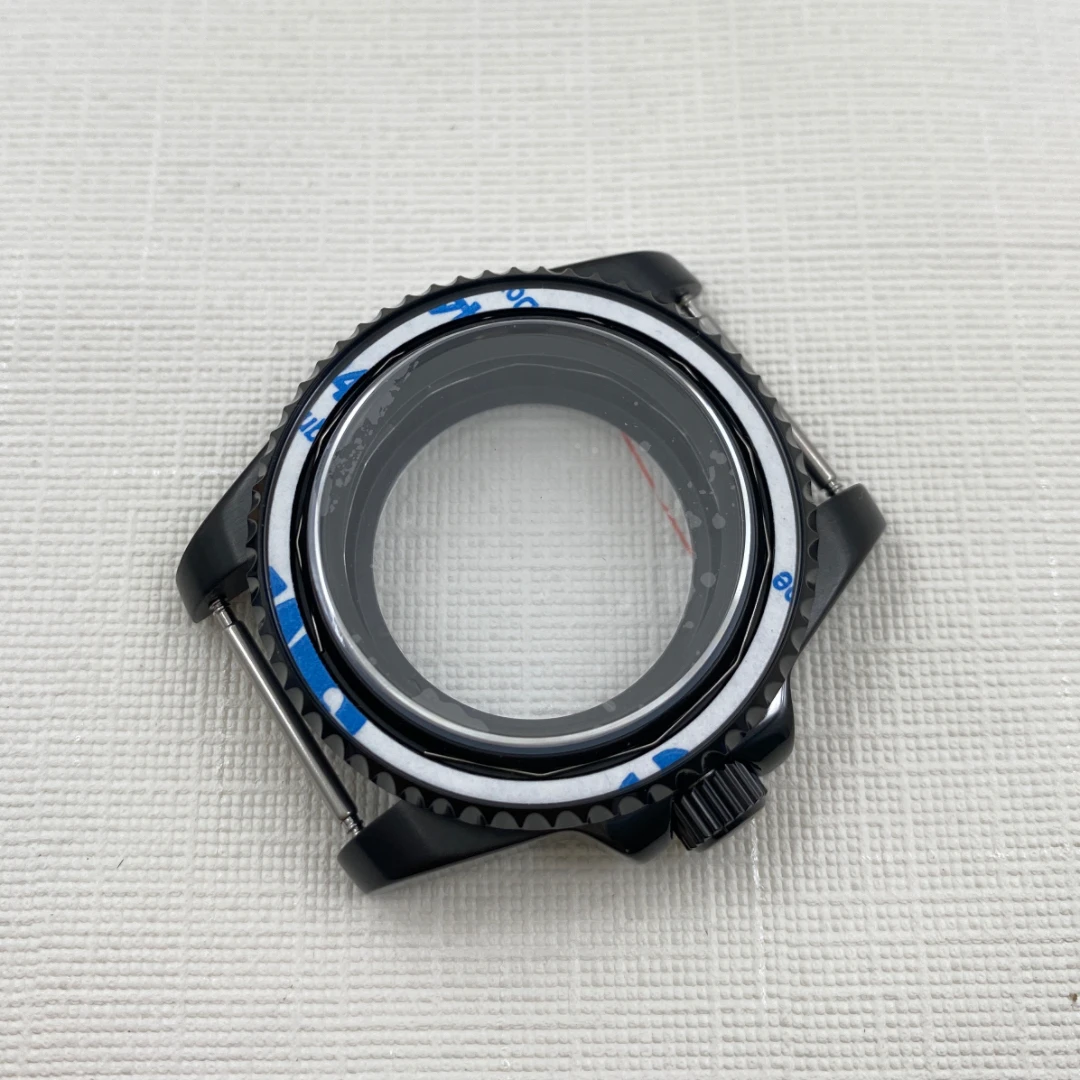 Watch Accessories 316L stainless steel Black case 40mm nh35 case Luxury Men's Watch Sapphire glass fit nh35 nh34 nh movement