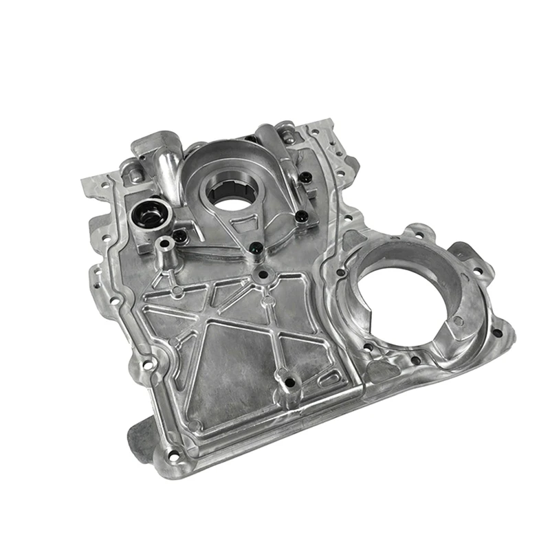 Engine Timing Chain Cover With Oil Pump 12601932 12628565 For Chevy Colorado GMC Canyon Buick Isuzu