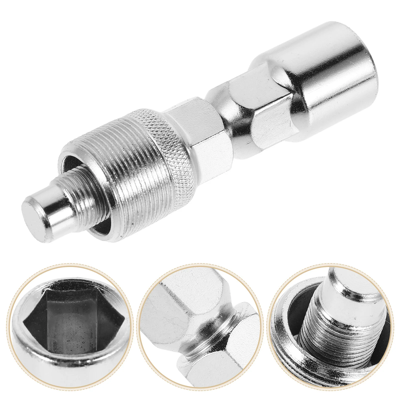 

Bicycle Crank Puller Tool Square Design For Indoor Cycling Crankset Removal Sturdy Bottom Bracket Bearing Chain Link