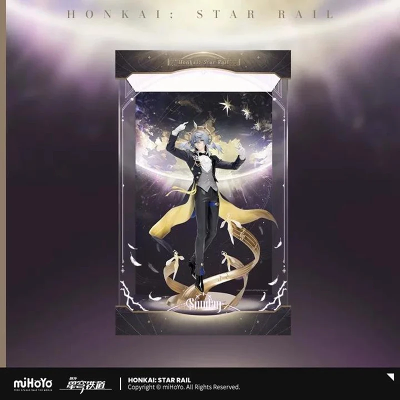 Pre Sale miHoYo Official Genuine Honkai Star Rail SUNDAY 1/8 Figurine Display Box (Not A Figure) Ornaments Cosplay Anime Game