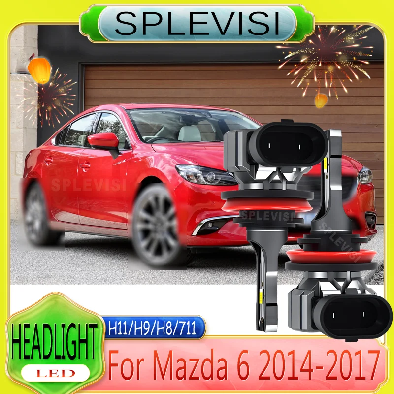 

Dust-Proof Simple Setup Reliable Durable waterproof IP68 plug and play Headlight Low Beam Bulbs For Mazda 6 2014 2015 2016 2017