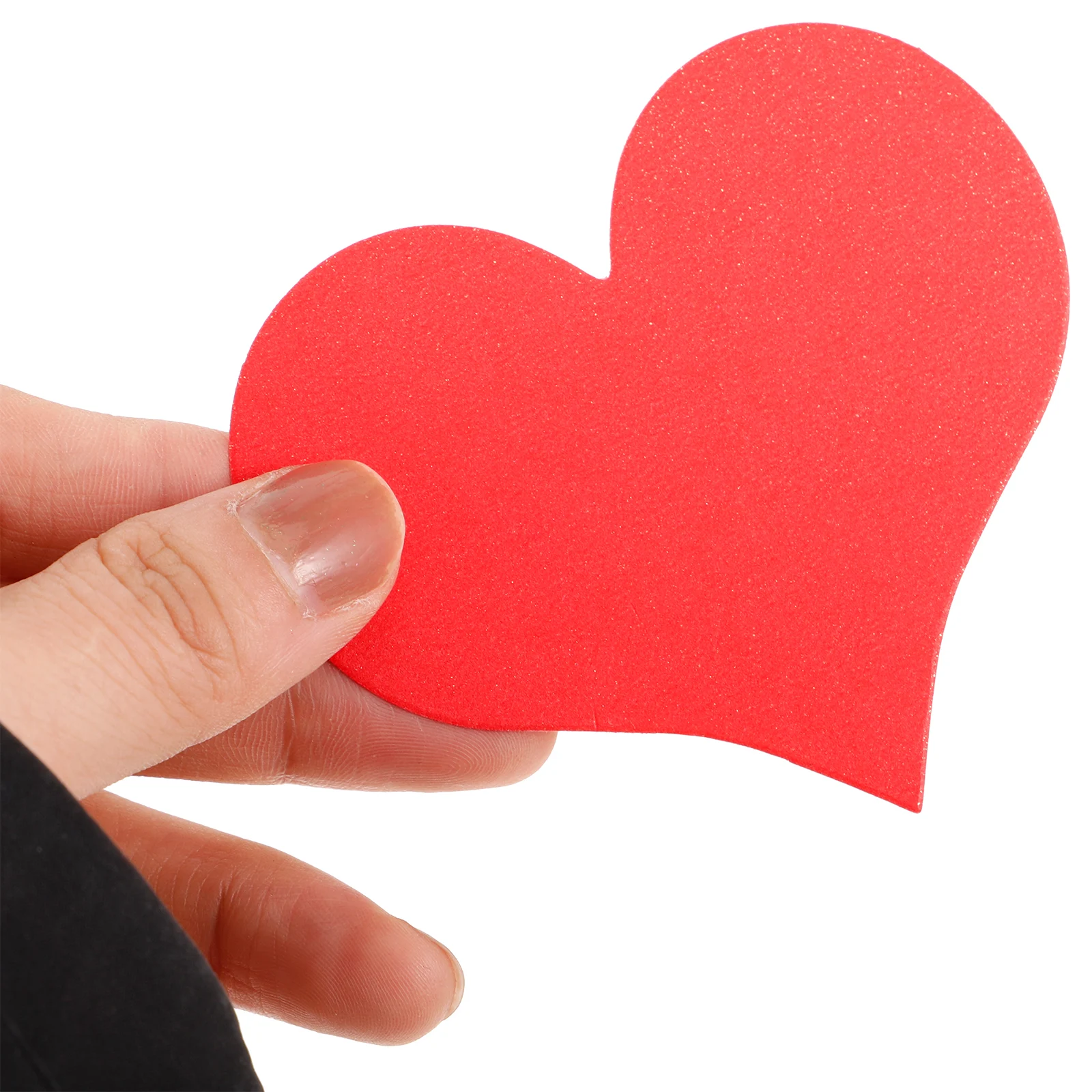 

100 Pcs Love Greeting Card Portable Cards Heart Design Decoration Craft Shaped Flowers Wall Paper Heart-shaped