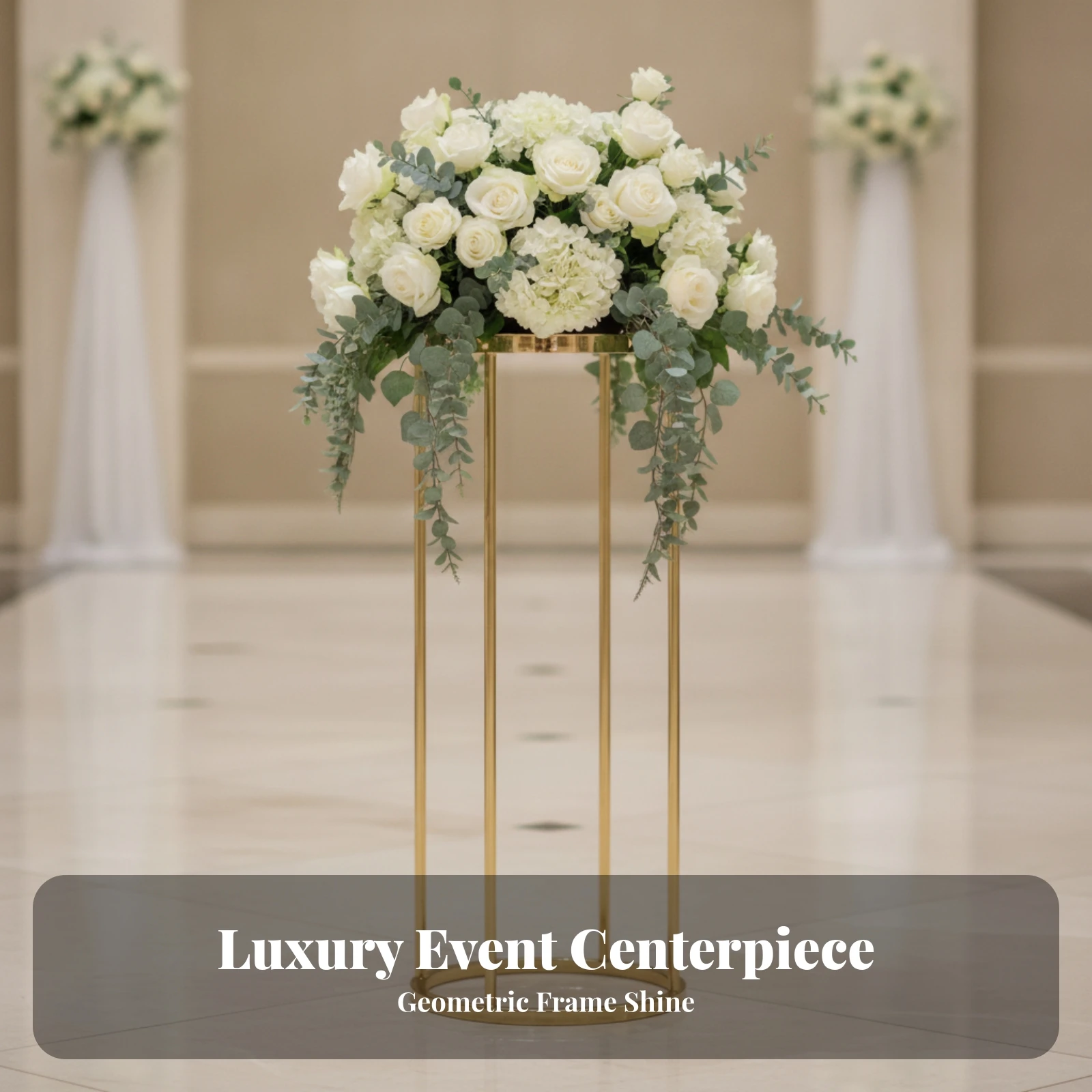 Cylinder Pedestal Stand Minimalist Cylindrical Display Stand Sleek Modern for Wedding Planners, Weddings, Dessert Tables