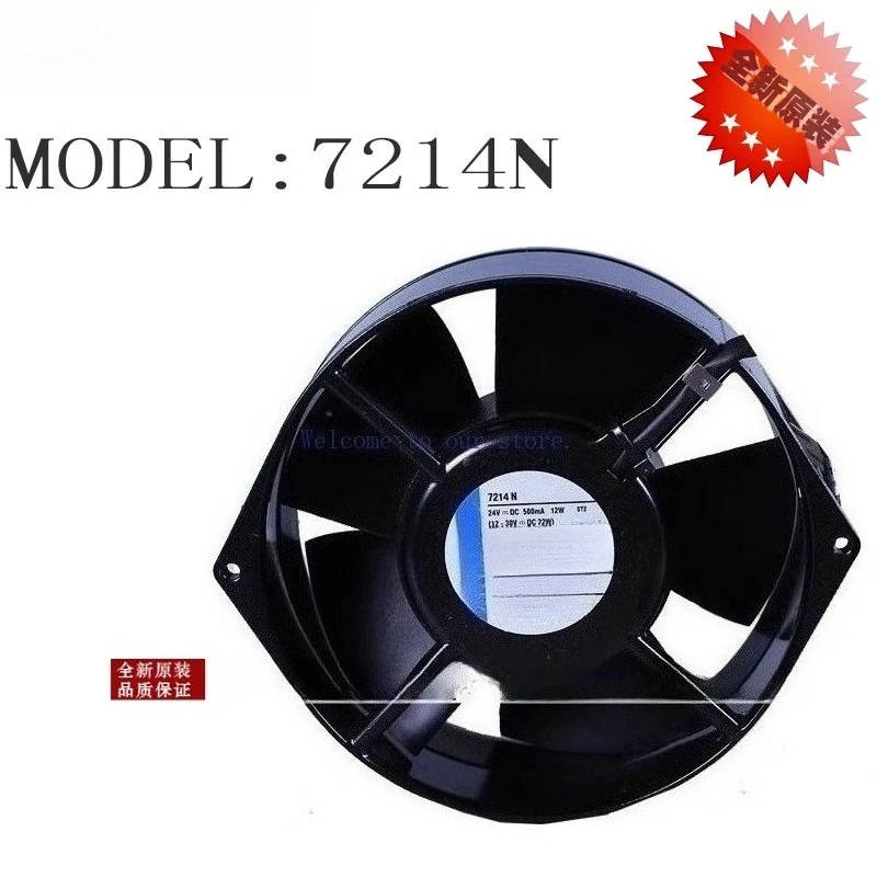 

7214N Axial Cooling Fan 15055 24V 12W Inverter Industrial Fan For ebmpapst (WYH001)