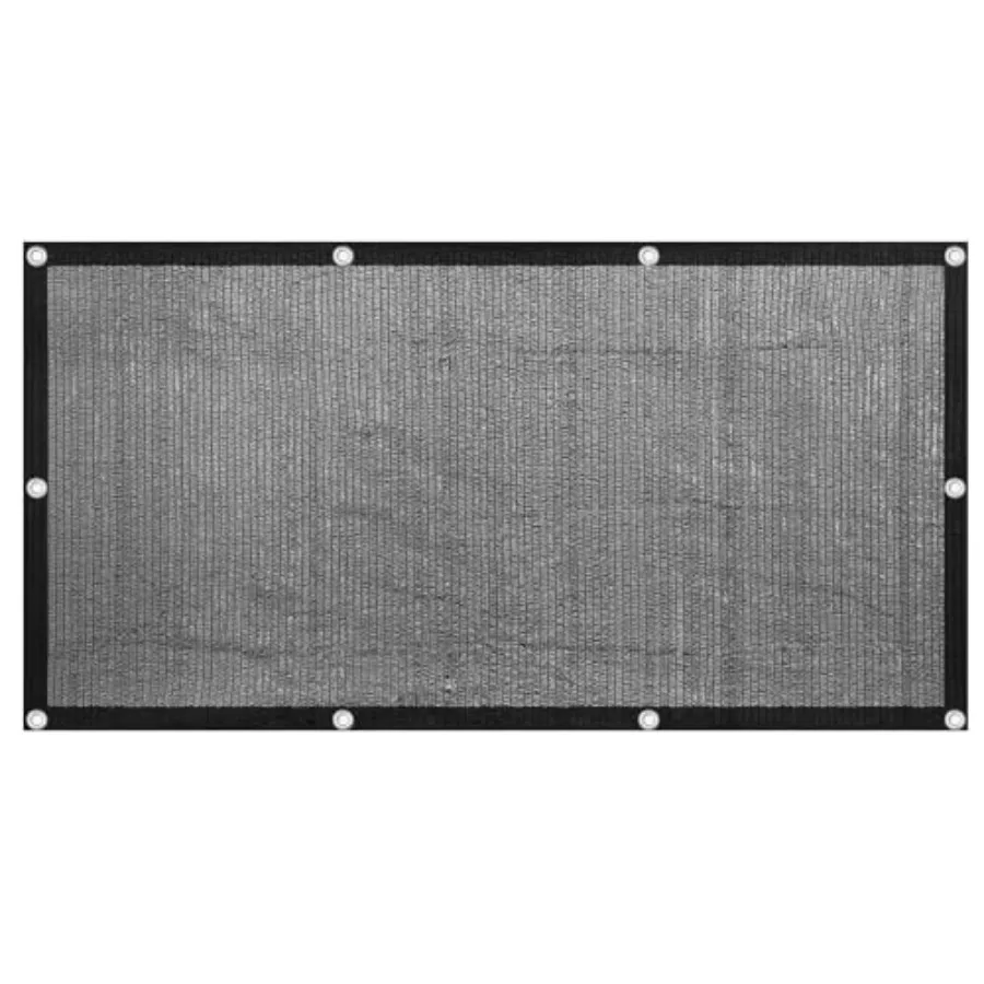 

[] 55 3 x 6 FT Shade Cloth Sun Shade Net with Grommets Sunblock Mesh Tarp for Garden Plants Cover Greenhouse and Patio