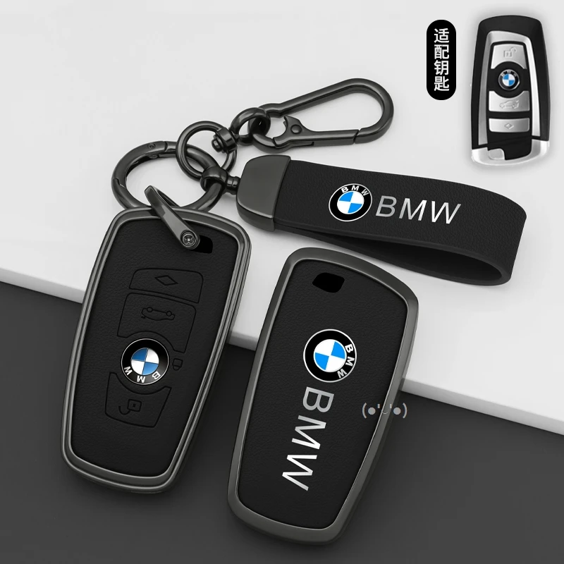 

Accessories Car Sticker For BMW X3 X5 X6 F30 F34 F10 F20 G20 G30 G01 G02 F16 1 3 5 7 Series Auto Remote Key Case Cover Shell Bag