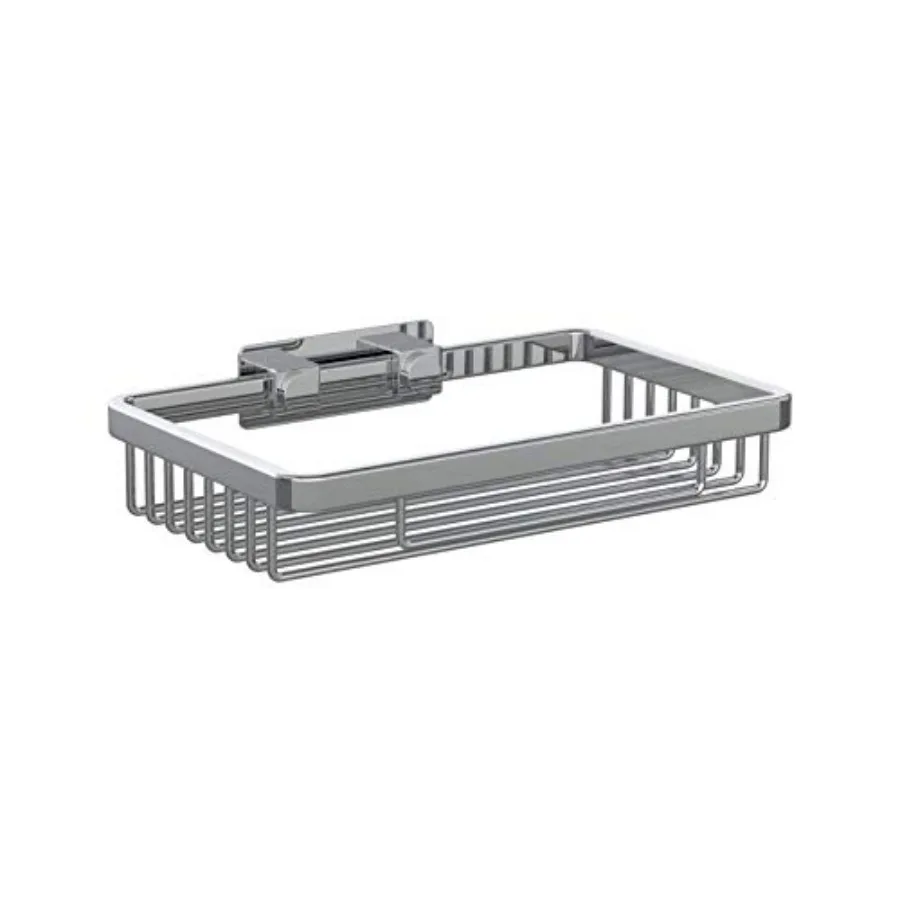 

Shower Basket 8 In W SS Polished Polished Stainless Steel 8 Inch WRBPS8