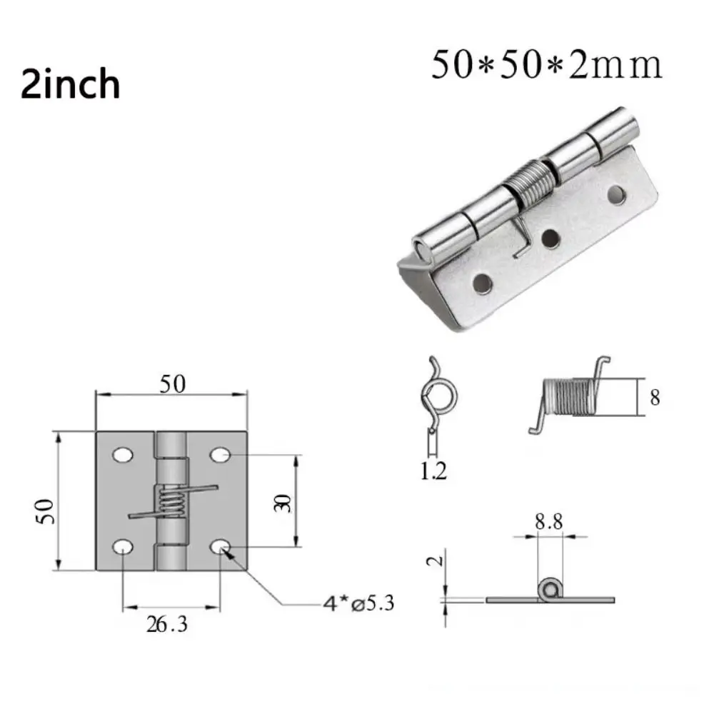 

Автоматическая дверная петля, гидравлический буфер, самозакрывающаяся петля из нержавеющей стали, 1/1,5/2/2,5/3/4 дюйма, крестообразные петли для шкафа, шкаф