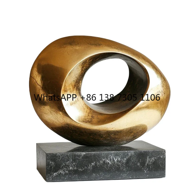 Home Products Gold Decorations Creative Living Room Home Desktop Resin Ornaments Crafts Good Things